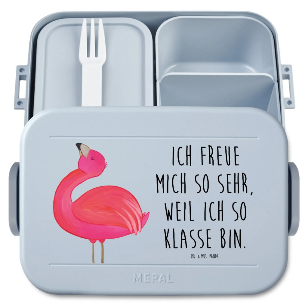 MEPAL Bentobox Flamingo Stolz Motiv Bentobox, Brotdose, Lunchbox, Flamingo, stolz, Selbstakzeptanz, Freude, Schwester, Freundin, Selbstliebe, Tochter, Mama, beste Freundin