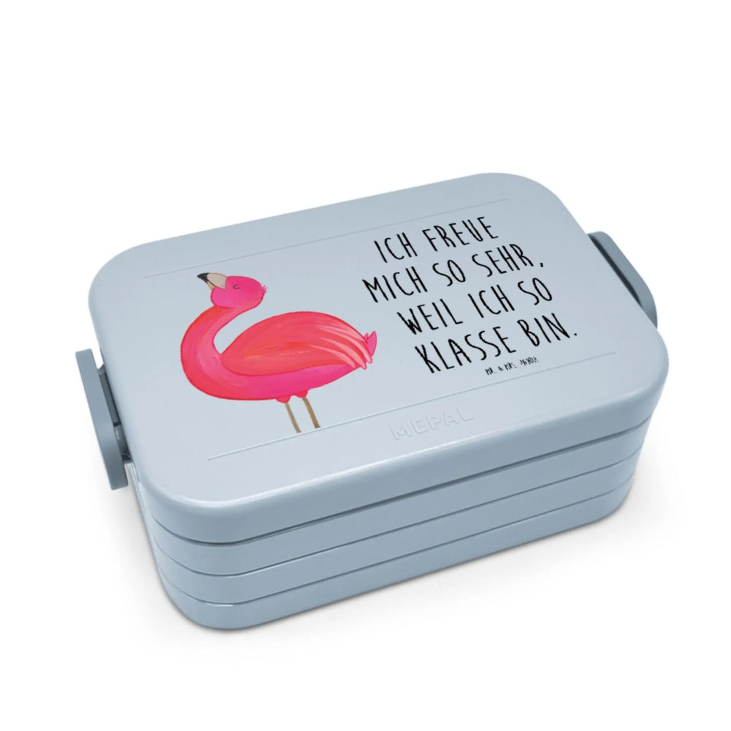 MEPAL Bentobox Flamingo Stolz Motiv Bentobox, Brotdose, Lunchbox, Flamingo, stolz, Selbstakzeptanz, Freude, Schwester, Freundin, Selbstliebe, Tochter, Mama, beste Freundin