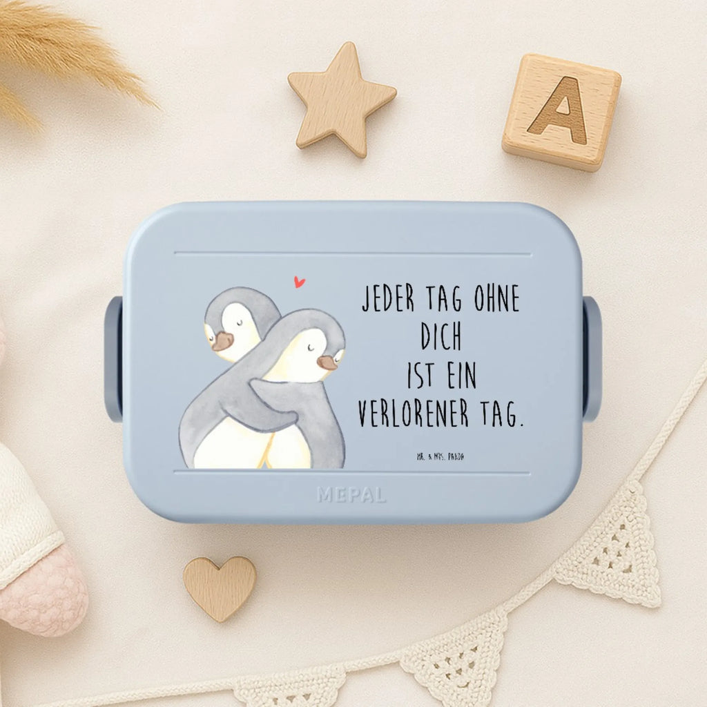 MEPAL Bentobox Pinguine Kuscheln Motiv Bentobox, Lunchbox, Brotdose, Liebe, Partner, Freund, Freundin, Ehemann, Ehefrau, Heiraten, Verlobung, Heiratsantrag, Liebesgeschenk, Jahrestag, Hocheitstag, Geschenk für Frauen, Geschenk für Freundin, Mitbringsel, Geschenk für Partner, Hochzeitstag, für Männer, für Ehemann, Valentinstag, Liebesbeweis