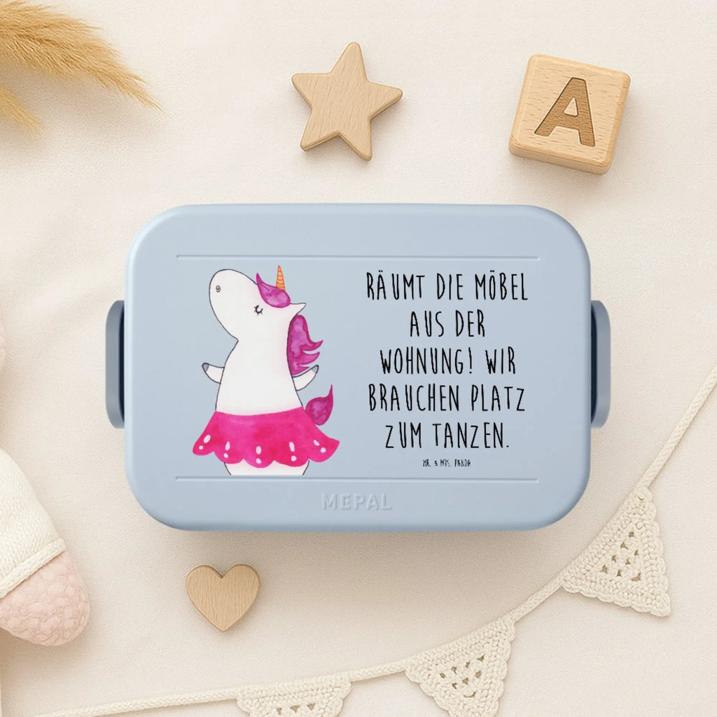 MEPAL Bentobox Einhorn Ballerina Motiv Bentobox, Brotdose, Lunchbox, Einhorn, Einhörner, Einhorn Deko, Unicorn, Spaß, Tanzen, Lebensfreude, Ballerina, Feiern, Geburtstag, Party, Lebenslust, Tänzerin, Wohnung