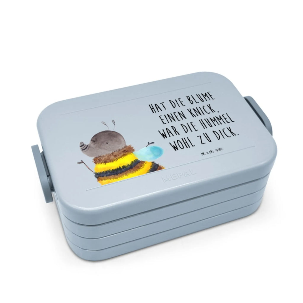 MEPAL Bentobox Hummel flauschig Motiv Bentobox, Brotdose, Lunchbox, Tiermotive, Gute Laune, lustige Sprüche, Tiere, Blume, Flauschig, Hummel, Natur, Biene