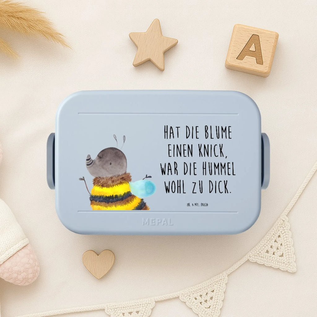 MEPAL Bentobox Hummel flauschig Motiv Bentobox, Brotdose, Lunchbox, Tiermotive, Gute Laune, lustige Sprüche, Tiere, Blume, Flauschig, Hummel, Natur, Biene