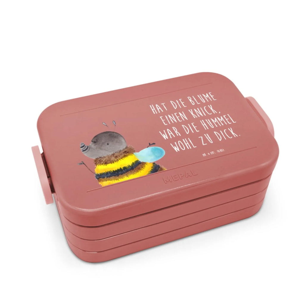 MEPAL Bentobox Hummel flauschig Motiv Bentobox, Brotdose, Lunchbox, Tiermotive, Gute Laune, lustige Sprüche, Tiere, Blume, Flauschig, Hummel, Natur, Biene