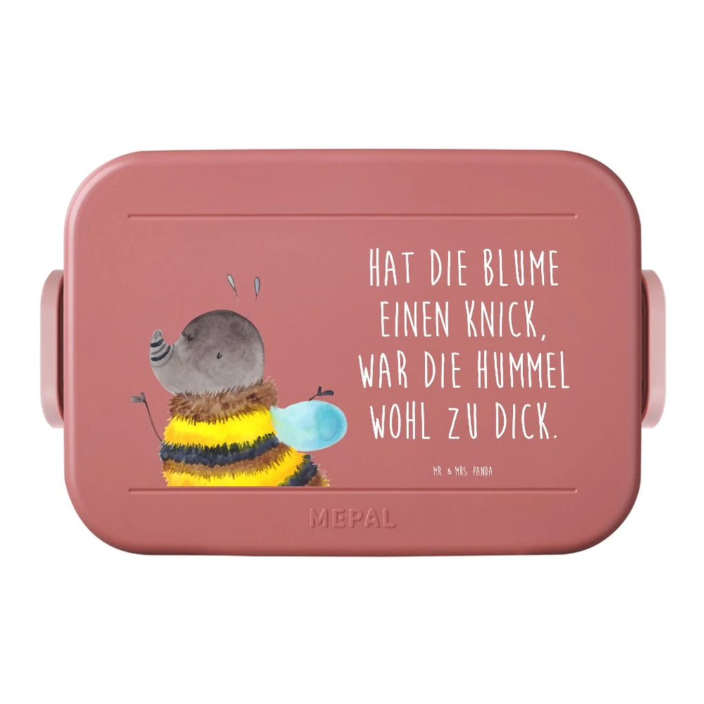 MEPAL Bentobox Hummel flauschig Motiv Bentobox, Brotdose, Lunchbox, Tiermotive, Gute Laune, lustige Sprüche, Tiere, Blume, Flauschig, Hummel, Natur, Biene