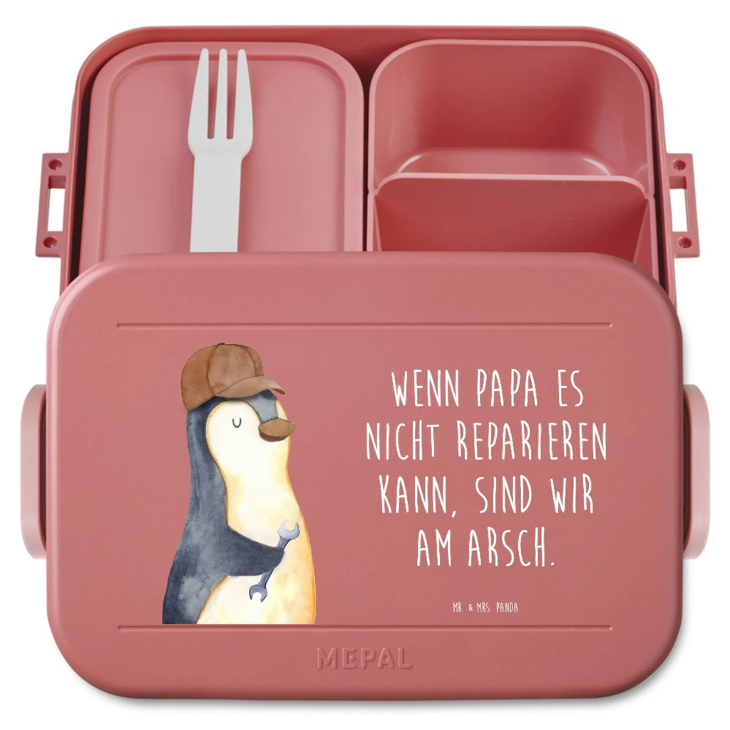 MEPAL Bentobox Wenn Papa es nicht reparieren kann, sind wir am Arsch Motiv Brotdose, Bentobox, Lunchbox, Familie, Vatertag, Muttertag, Bruder, Schwester, Mama, Papa, Oma, Opa, Bester Papa der Welt, Vater, Geschenk Papa