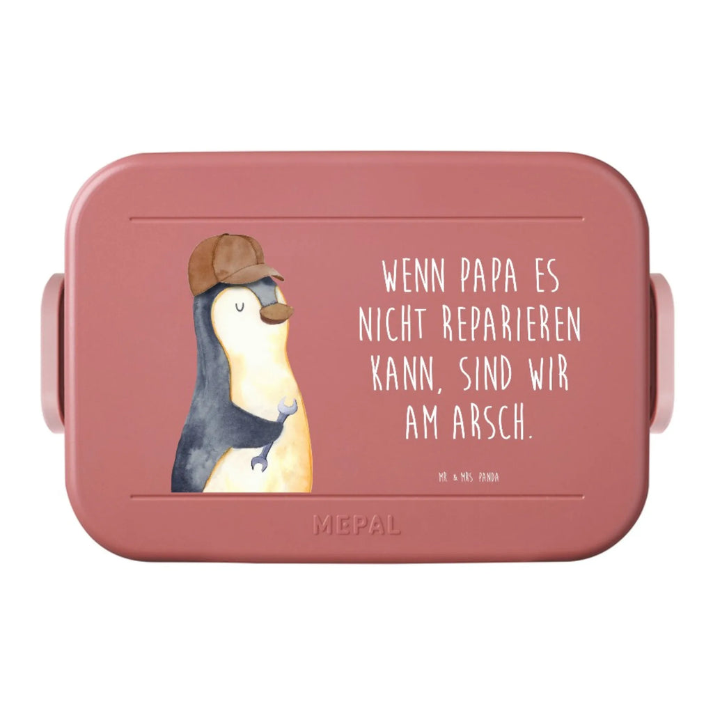 MEPAL Bentobox Wenn Papa es nicht reparieren kann, sind wir am Arsch Motiv Brotdose, Bentobox, Lunchbox, Familie, Vatertag, Muttertag, Bruder, Schwester, Mama, Papa, Oma, Opa, Bester Papa der Welt, Vater, Geschenk Papa