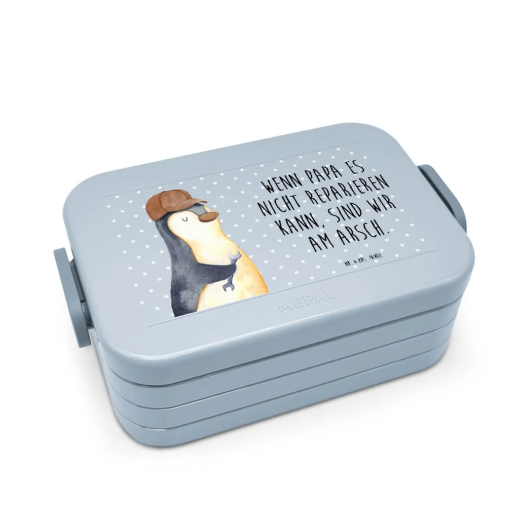 MEPAL Bentobox Wenn Papa es nicht reparieren kann, sind wir am Arsch Motiv