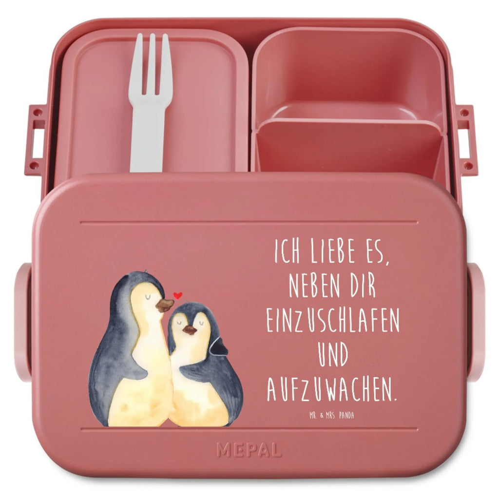 MEPAL Bentobox Pinguine Einschlafen Motiv Bentobox, Lunchbox, Brotdose, Liebe, Partner, Freund, Freundin, Ehemann, Ehefrau, Heiraten, Verlobung, Heiratsantrag, Liebesgeschenk, Jahrestag, Hocheitstag, Geschenk für Partner, Valentinstag, Geschenk für Frauen, für Männer, Hochzeitstag, Mitbringsel, Geschenk für Freundin, Liebesbeweis, für Ehemann