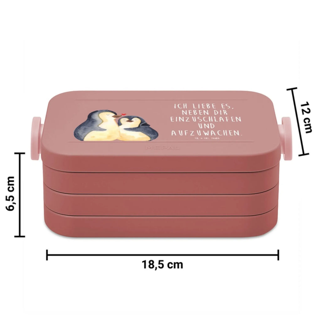 MEPAL Bentobox Pinguine Einschlafen Motiv Bentobox, Lunchbox, Brotdose, Liebe, Partner, Freund, Freundin, Ehemann, Ehefrau, Heiraten, Verlobung, Heiratsantrag, Liebesgeschenk, Jahrestag, Hocheitstag, Geschenk für Partner, Valentinstag, Geschenk für Frauen, für Männer, Hochzeitstag, Mitbringsel, Geschenk für Freundin, Liebesbeweis, für Ehemann