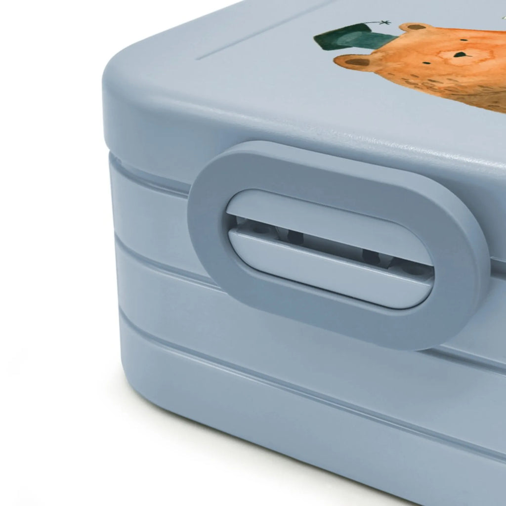 MEPAL Bentobox Bär Prüfung Motiv Lunchbox, Bentobox, Brotdose, Bär, Teddy, Teddybär, Prüfung bestanden, Abschluss, Abitur, Abschlusszeugnis, Prüfungen, Zeugnis