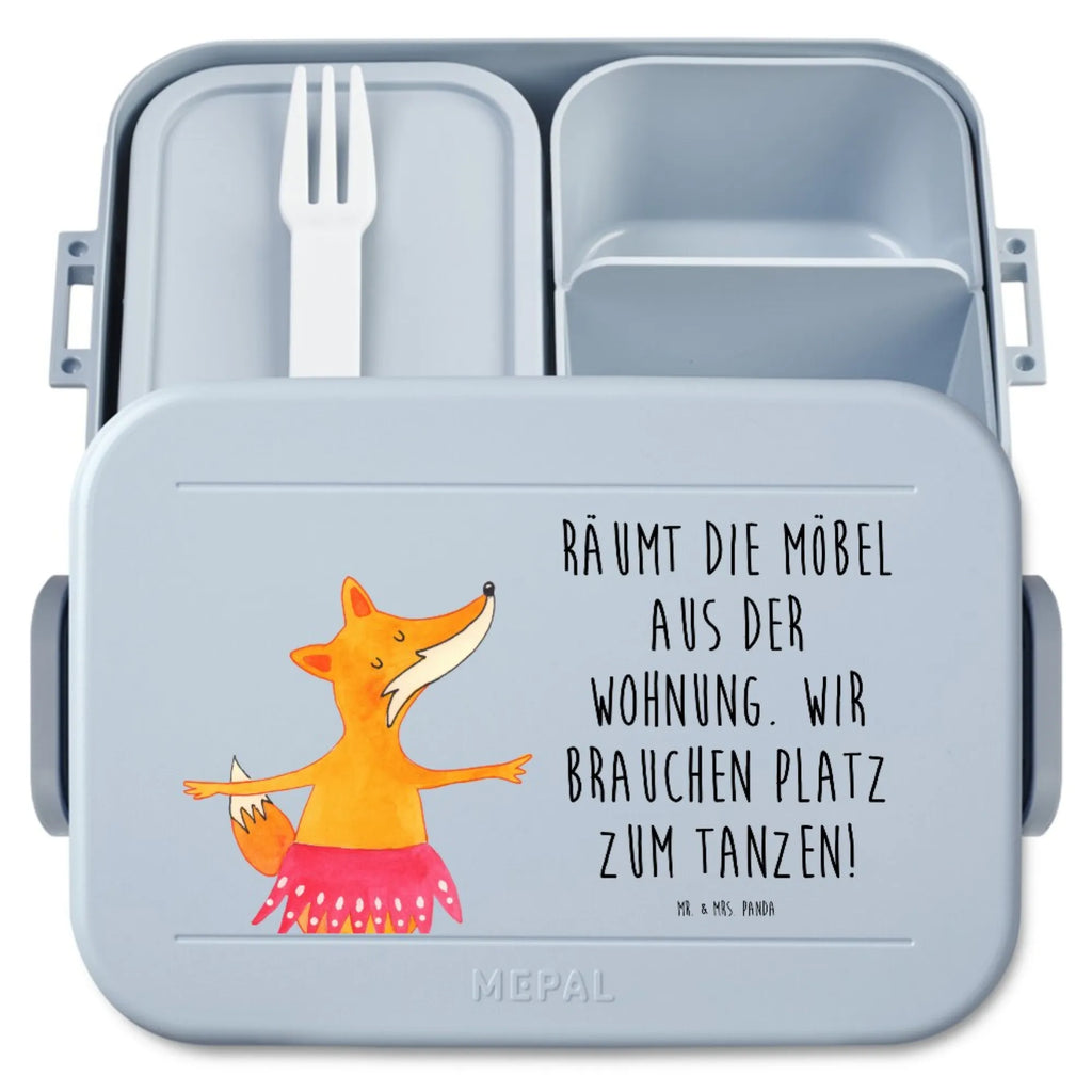 MEPAL Bentobox Fuchs Ballerina Motiv Bentobox, Lunchbox, Brotdose, Fuchs, Fuchs Spruch, Geburtstag, Tanzen, Füchse, Ballett, Füchsin, Ballerina, Tänzerin, Einladung, Party