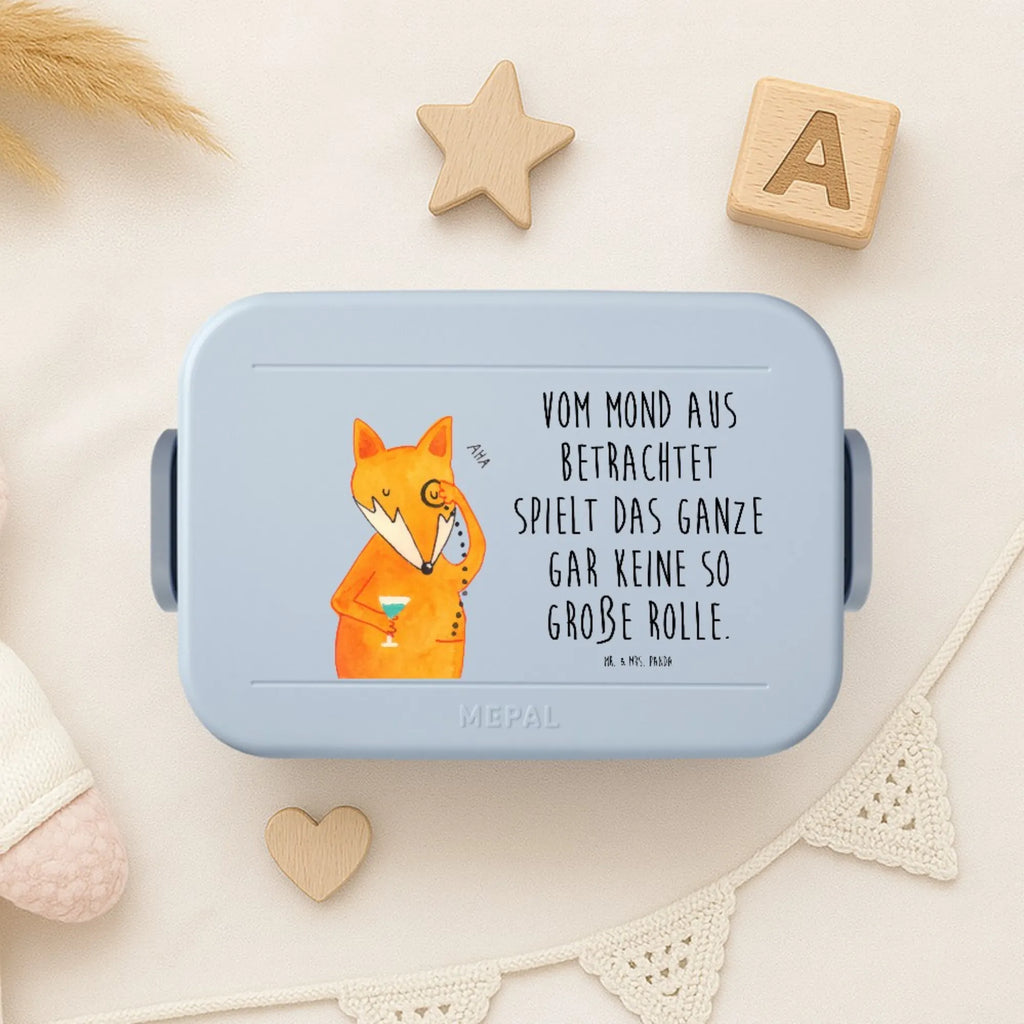 MEPAL Bentobox Fuchs Lord Motiv Bentobox, Brotdose, Lunchbox, Fuchs, Problemlösung, Füchse, Spruch lustig, tröstende Worte, Motivation Spruch, Liebeskummer Geschenk