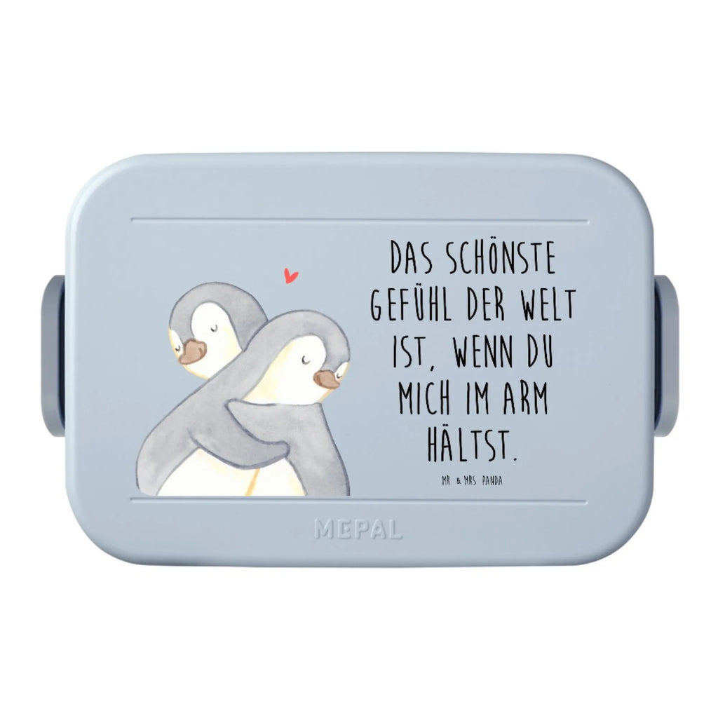 MEPAL Bentobox Pinguine Kuscheln Motiv Brotdose, Bentobox, Lunchbox, Liebe, Partner, Freund, Freundin, Ehemann, Ehefrau, Heiraten, Verlobung, Heiratsantrag, Liebesgeschenk, Jahrestag, Hocheitstag, Mitbringsel, Geschenk für Freundin, Geschenk für Partner, Valentinstag, Liebesbeweis, für Männer, für Ehemann, Geschenk für Frauen, Hochzeitstag