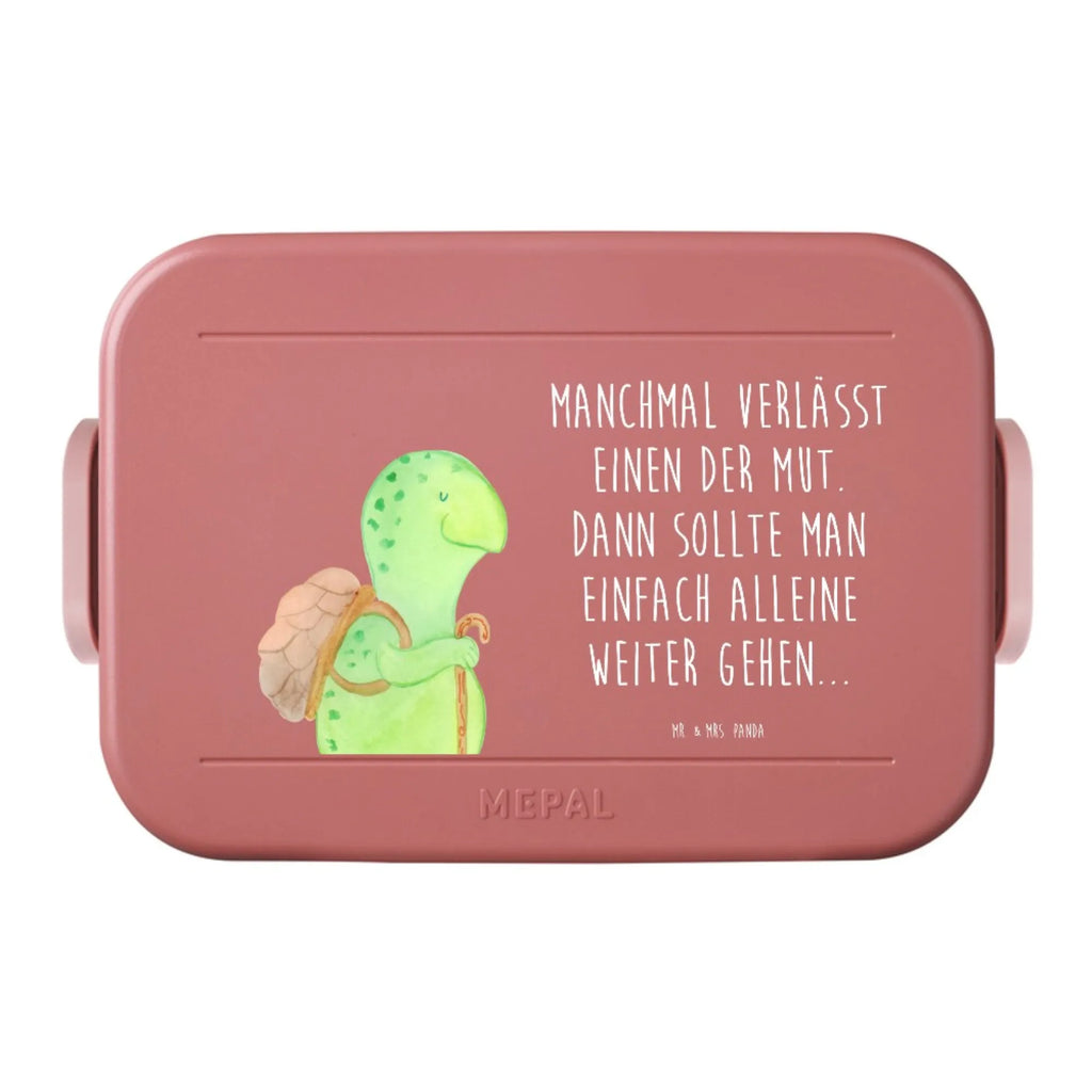 MEPAL Bentobox Schildkröte Wanderer Motiv Bentobox, Brotdose, Lunchbox, Schildkröte, Schildkröten, Motivationssprüche, Neuanfang, Motivationsspruch, Motivation