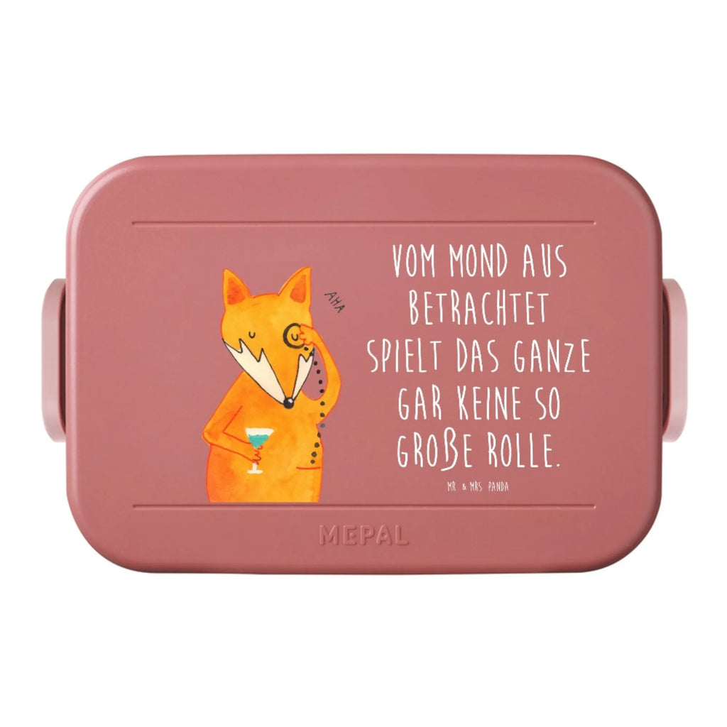 MEPAL Bentobox Fuchs Lord Motiv Bentobox, Brotdose, Lunchbox, Fuchs, Problemlösung, Füchse, Spruch lustig, tröstende Worte, Motivation Spruch, Liebeskummer Geschenk
