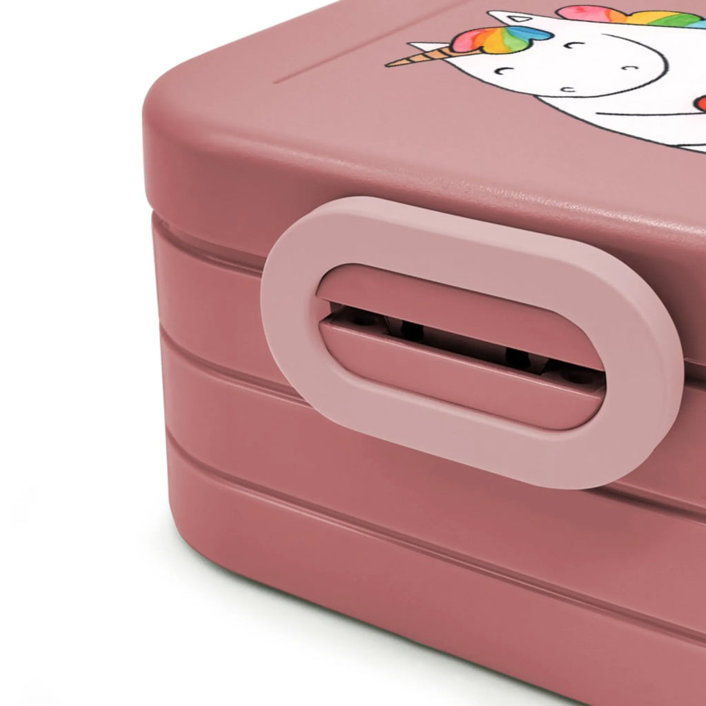 MEPAL Bentobox Einhorn Herz Motiv Brotdose, Lunchbox, Bentobox, Einhorn, Einhörner, Einhorn Deko, Unicorn, lustig, bunt, Herz, schlimm, Freundin, anders, witzig, böse