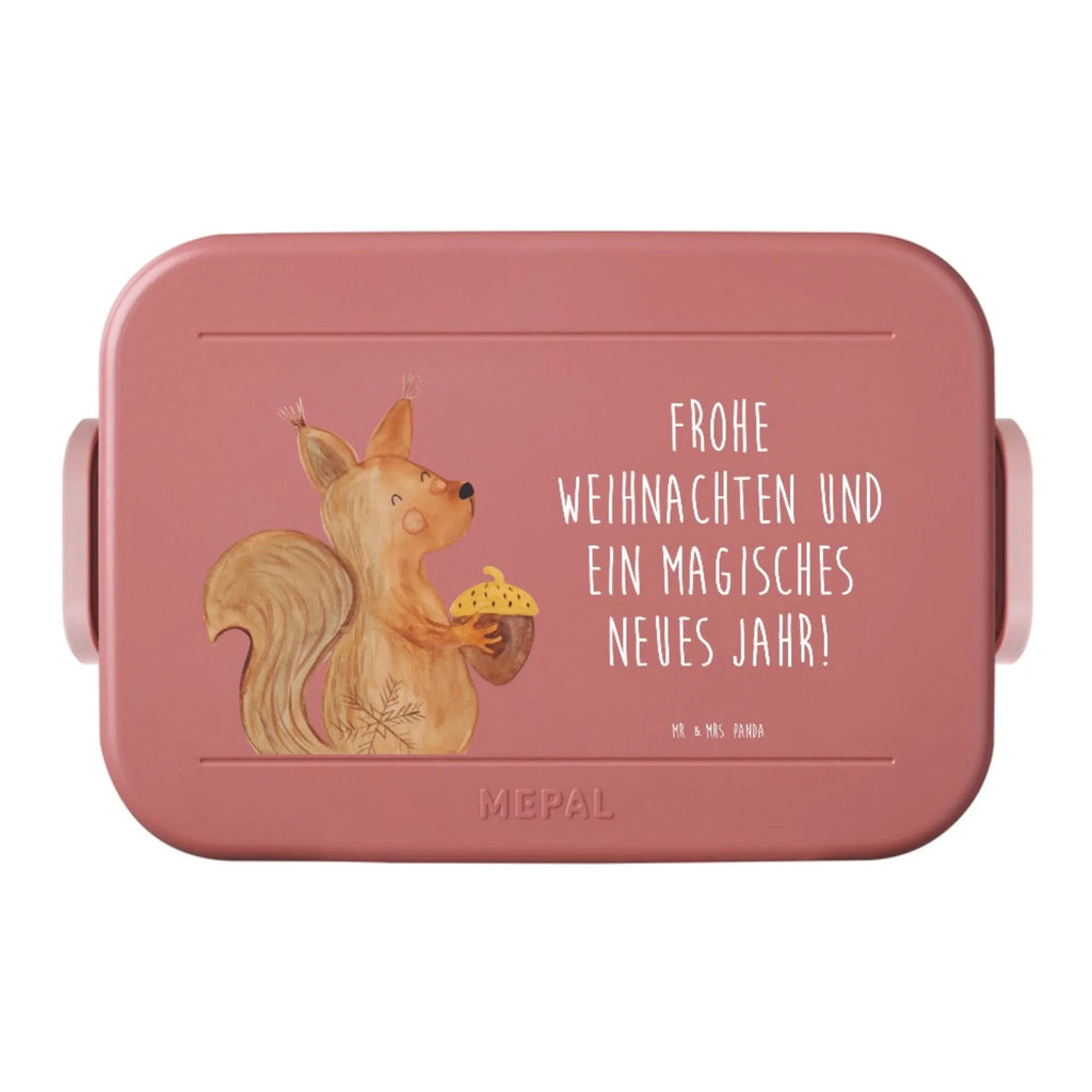 MEPAL Bentobox Eichhörnchen Weihnachten Motiv Bentobox, Lunchbox, Brotdose, Winter, Weihnachten, Weihnachtsdeko, Nikolaus, Advent, Heiligabend, Wintermotiv, Frohe Weihnachten, Weihnachtsgruß, Weihnachtsmotiv, Guten Rutsch, Frohes neues Jahr, Neujahr, Vogel
