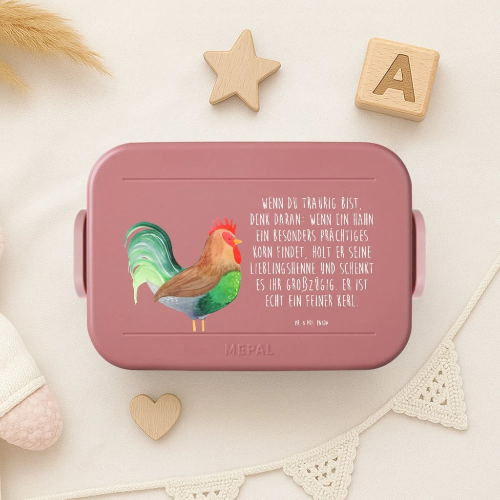 MEPAL Bentobox Hahn Korn Motiv Bentobox, Brotdose, Lunchbox, Bauernhof, Hoftiere, Landwirt, Landwirtin, Hahn, Eier, Korn, Natur, Henne