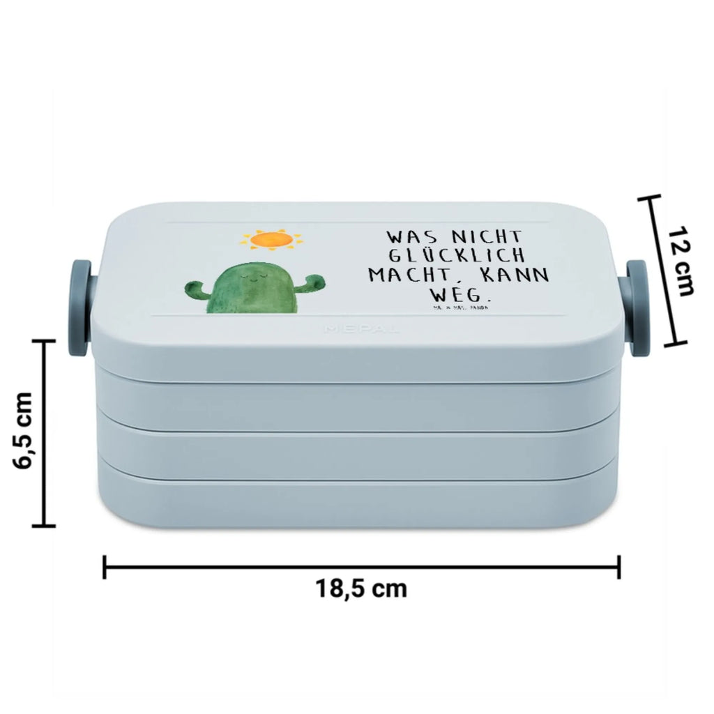 MEPAL Bentobox Kaktus Sonne Motiv Lunchbox, Brotdose, Bentobox, Kaktus, Kakteen, glücklich, Freundin, Ehebruch, Sonnenschein, Motivation, Scheidung, Neustart, Geschenkidee, Trennung, Liebeskummer, Glück, Liebeskummer Geschenk, Liebe Kaktusliebe, Sonne