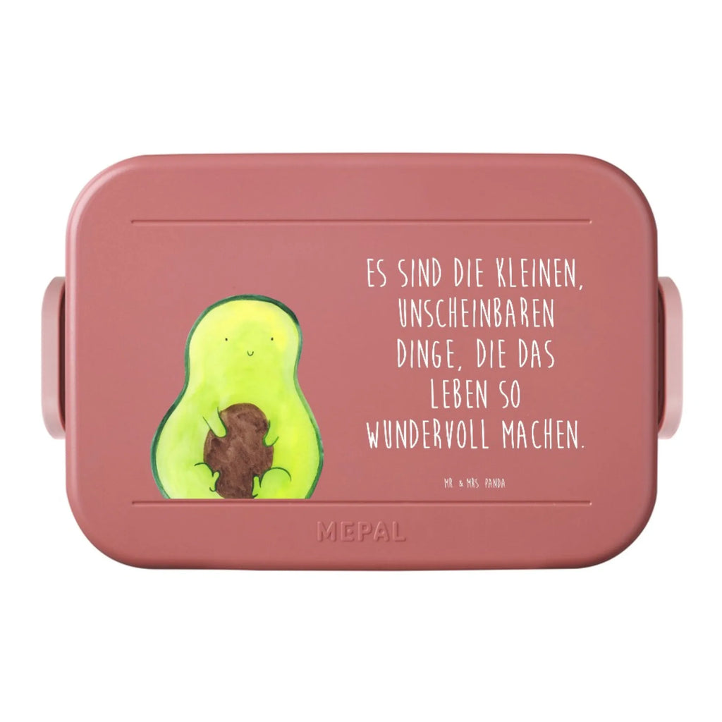 MEPAL Bentobox Avocado Kern Motiv Bentobox, Brotdose, Lunchbox, Avocado, Veggie, Vegan, Gesund, Pflanze, Avokado, Spruch Leben, Avocadokern, Kern