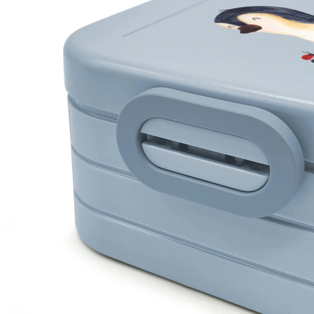 MEPAL Bentobox Pinguin Marienkäfer Motiv Brotdose, Bentobox, Lunchbox, Pinguin, Glück, Wunder, Freude, Lebensfreude, Pinguine, Marienkäfer, Liebe
