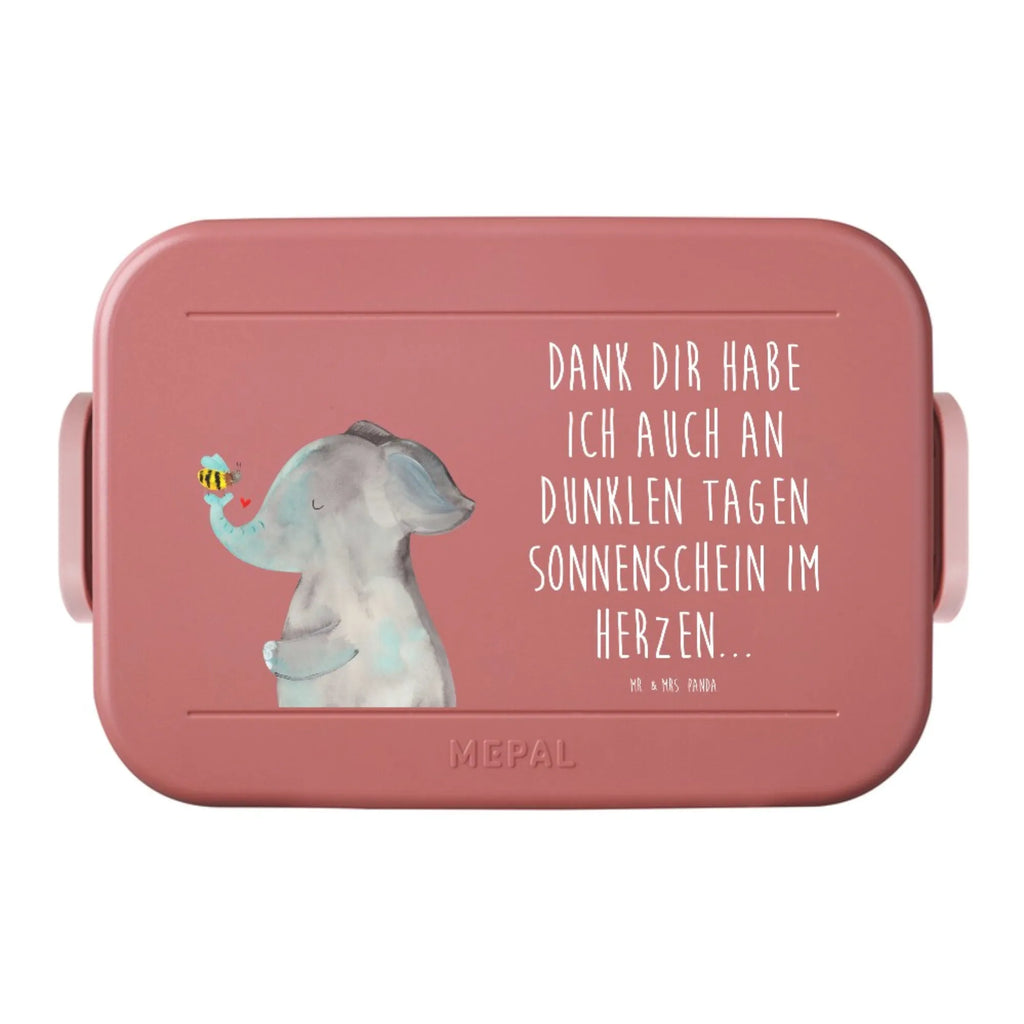 MEPAL Bentobox Elefant Biene Motiv Brotdose, Bentobox, Lunchbox, Tiermotive, Gute Laune, lustige Sprüche, Tiere, Elefant, Hochzeitsgeschenk, Liebesbeweis, Biene, Heiratsantrag, Liebesspruch, Liebesgeschenk, Liebe, Jahrestag