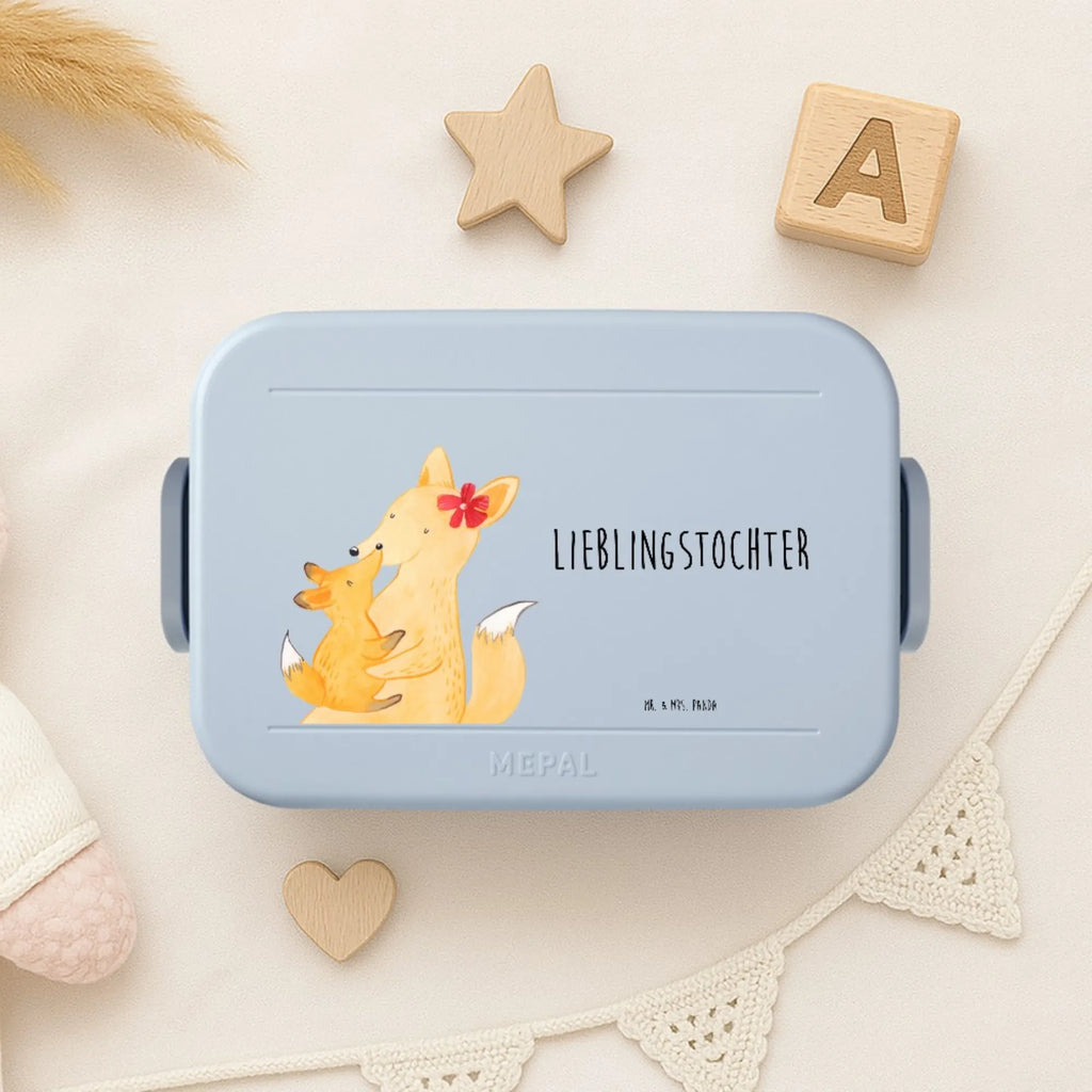 MEPAL Bentobox Fuchs Mama Motiv Brotdose, Lunchbox, Bentobox, Familie, Vatertag, Muttertag, Bruder, Schwester, Mama, Papa, Oma, Opa, Mutter, Geschenk, Lieblingstochter, Beste Tochter, Tochter