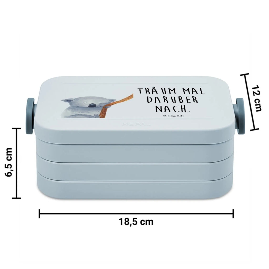 MEPAL Bentobox Koalabär Motiv Lunchbox, Bentobox, Brotdose, Tiermotive, Gute Laune, lustige Sprüche, Tiere, Schlafzimmer, träumen, Koala, Traum, Bär, Traumland, schlafen, Koalabär