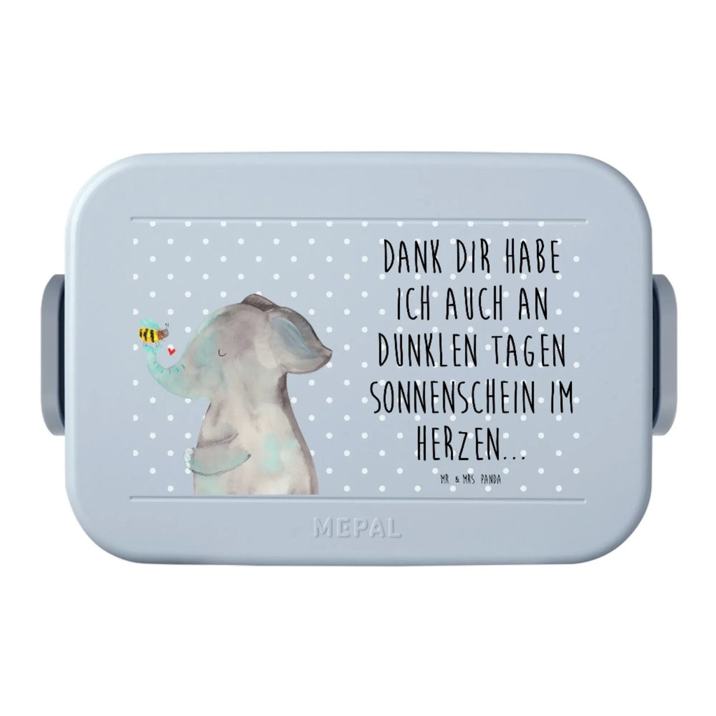 MEPAL Bentobox Elefant Biene Motiv Brotdose, Bentobox, Lunchbox, Tiermotive, Gute Laune, lustige Sprüche, Tiere, Elefant, Hochzeitsgeschenk, Liebesbeweis, Biene, Heiratsantrag, Liebesspruch, Liebesgeschenk, Liebe, Jahrestag