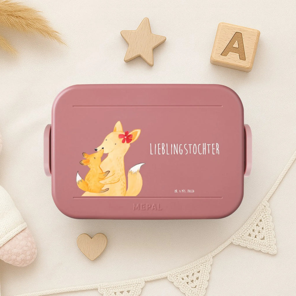 MEPAL Bentobox Fuchs Mama Motiv Brotdose, Lunchbox, Bentobox, Familie, Vatertag, Muttertag, Bruder, Schwester, Mama, Papa, Oma, Opa, Mutter, Geschenk, Lieblingstochter, Beste Tochter, Tochter