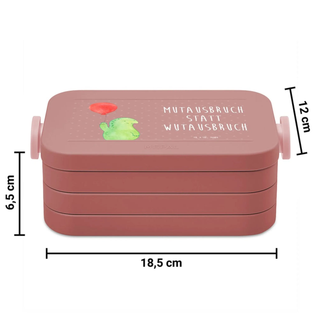 MEPAL Bentobox Schildkröte Luftballon Motiv Brotdose, Lunchbox, Bentobox, Schildkröte, Mutausbruch, Motivationsspruch, Motivation, Schildkröten