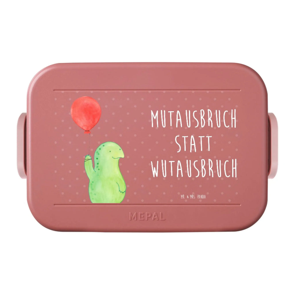 MEPAL Bentobox Schildkröte Luftballon Motiv Brotdose, Lunchbox, Bentobox, Schildkröte, Mutausbruch, Motivationsspruch, Motivation, Schildkröten