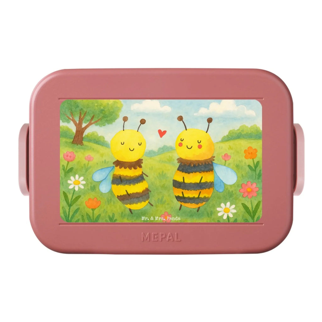 MEPAL Bentobox Biene Verliebt Design Brotdose, Lunchbox, Bentobox, Biene, Wespe, Hummel