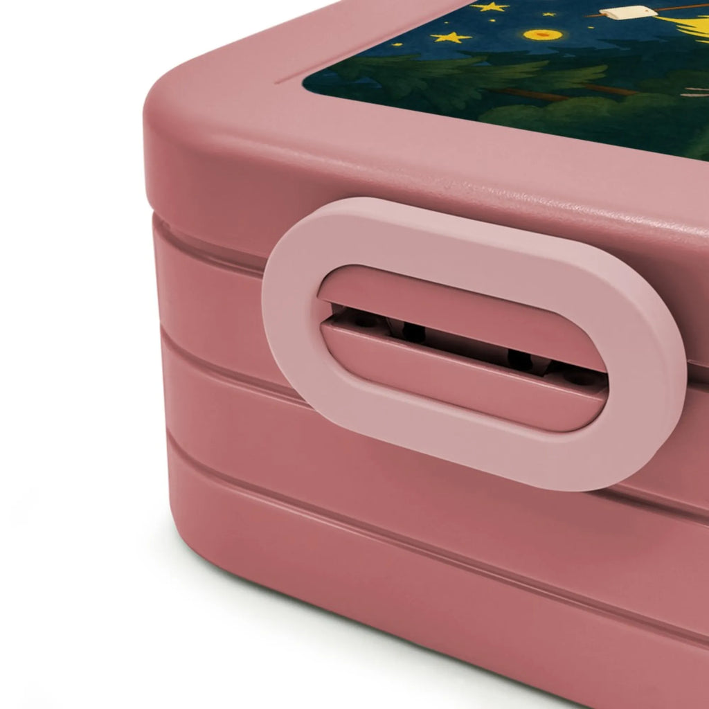 MEPAL Bentobox Bär & Marienkäfer Lagerfeuer Design Bentobox, Brotdose, Lunchbox, Bär, Teddy, Teddybär, Lagerfeuer