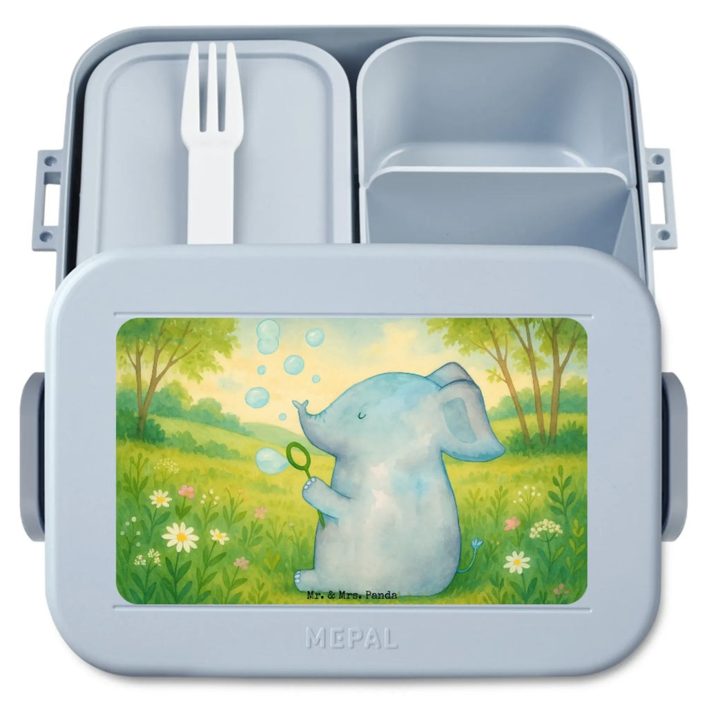MEPAL Bentobox Elefant Seifenblasen Design Bentobox, Lunchbox, Brotdose, Tiermotive, Gute Laune, lustige Sprüche, Tiere, Elefanten, Liebe, Gefühl. Daheim, Elefant, Seifenblasen, Dickhäuter, Rüsseltier, Heimat, Liebesspruch, Liebesbeweis