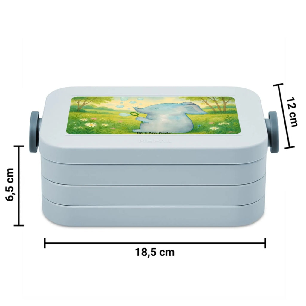 MEPAL Bentobox Elefant Seifenblasen Design Bentobox, Lunchbox, Brotdose, Tiermotive, Gute Laune, lustige Sprüche, Tiere, Elefanten, Liebe, Gefühl. Daheim, Elefant, Seifenblasen, Dickhäuter, Rüsseltier, Heimat, Liebesspruch, Liebesbeweis