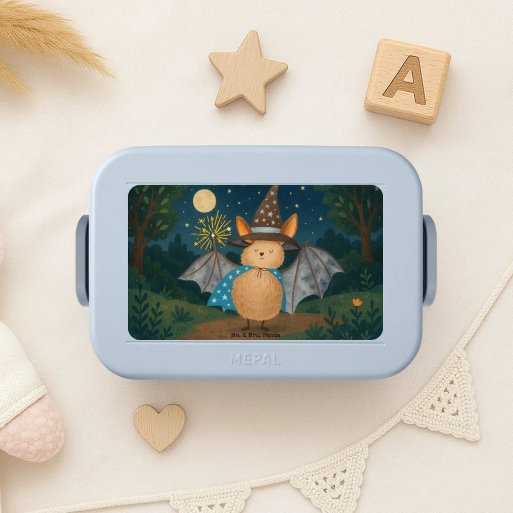 MEPAL Bentobox Fledermaus Zauberer Design Lunchbox, Brotdose, Bentobox, Tiermotive, Gute Laune, lustige Sprüche, Tiere, Magier, reinsteigern, Frauen, Zauberer, Fledermaus, Fledermäuse