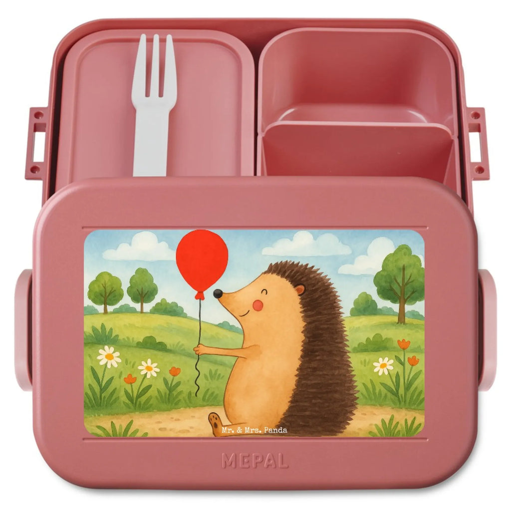 MEPAL Bentobox Igel Luftballon Design Lunchbox, Brotdose, Bentobox, Tiermotive, Gute Laune, lustige Sprüche, Tiere, Geburtstagskind, Ballon, Happy Birthday, Igel, Glückwunsch, Herzlichen Glückwunsch, Geburtstag