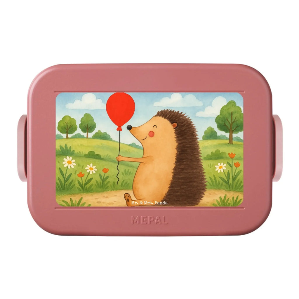 MEPAL Bentobox Igel Luftballon Design Lunchbox, Brotdose, Bentobox, Tiermotive, Gute Laune, lustige Sprüche, Tiere, Geburtstagskind, Ballon, Happy Birthday, Igel, Glückwunsch, Herzlichen Glückwunsch, Geburtstag