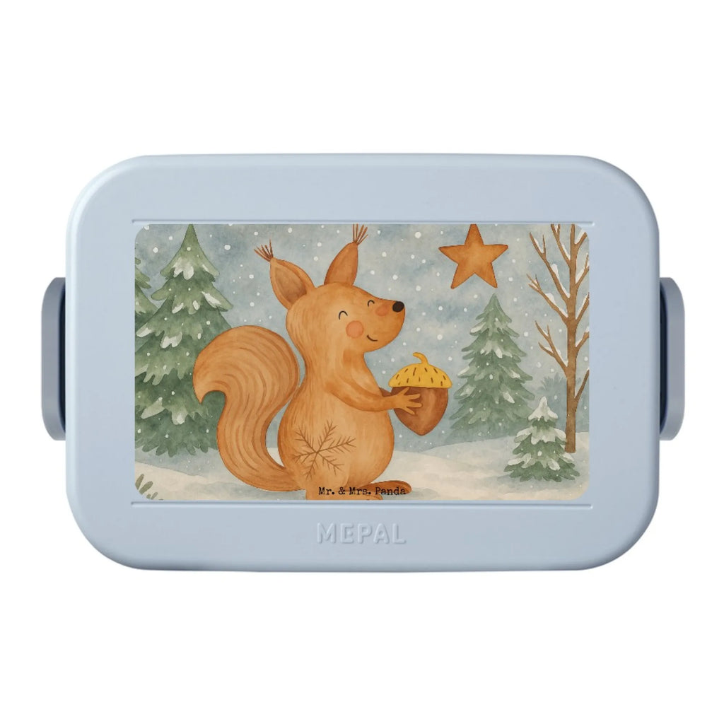 MEPAL Bentobox Eichhörnchen Weihnachten Design Bentobox, Brotdose, Lunchbox, Winter, Weihnachten, Weihnachtsdeko, Nikolaus, Advent, Heiligabend, Wintermotiv, Weihnachtsgruß, Vogel, Guten Rutsch, Frohes neues Jahr, Weihnachtsmotiv, Frohe Weihnachten, Neujahr