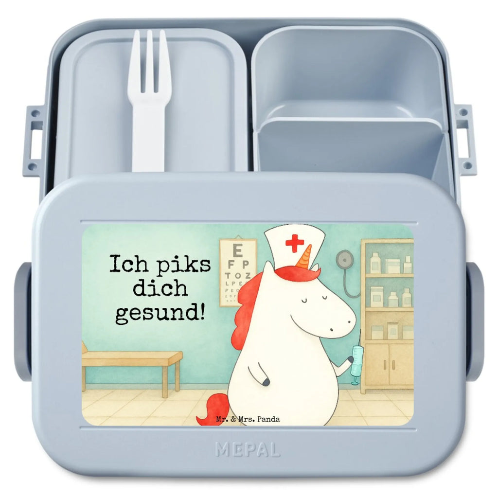 MEPAL Bentobox Einhorn Krankenschwester Design Lunchbox, Bentobox, Brotdose, Einhorn, Einhörner, Einhorn Deko, Unicorn, Krankenschwester Geschenk, Krankenhaus, Ärztin Geschenk, Krankenschwester Dankeschön, Krankenpfleger Geschenk, Krankenpflegerin