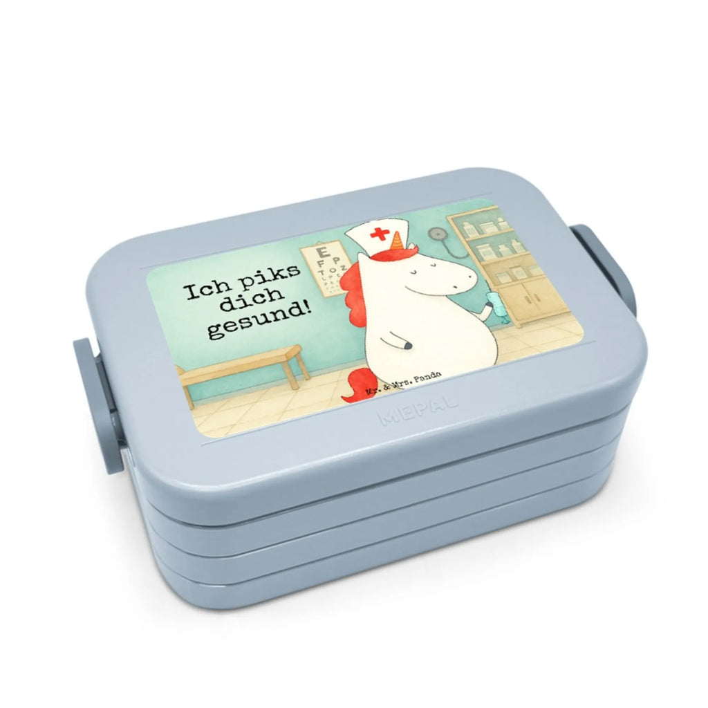 MEPAL Bentobox Einhorn Krankenschwester Design Lunchbox, Bentobox, Brotdose, Einhorn, Einhörner, Einhorn Deko, Unicorn, Krankenschwester Geschenk, Krankenhaus, Ärztin Geschenk, Krankenschwester Dankeschön, Krankenpfleger Geschenk, Krankenpflegerin