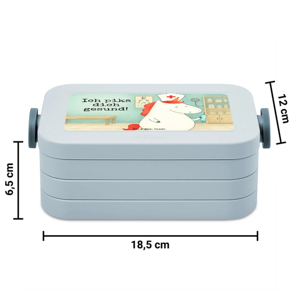 MEPAL Bentobox Einhorn Krankenschwester Design Lunchbox, Bentobox, Brotdose, Einhorn, Einhörner, Einhorn Deko, Unicorn, Krankenschwester Geschenk, Krankenhaus, Ärztin Geschenk, Krankenschwester Dankeschön, Krankenpfleger Geschenk, Krankenpflegerin