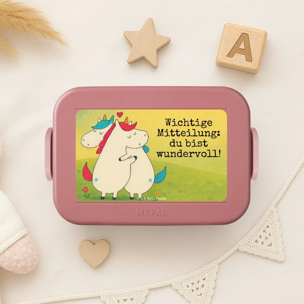 MEPAL Bentobox Einhorn Mitteilung Design Bentobox, Lunchbox, Brotdose, Einhorn, Einhörner, Einhorn Deko, Unicorn, Liebe, lustig, Valentinstag, Partner, Geschenk, Valentine, Spruch, Ehe, witzig