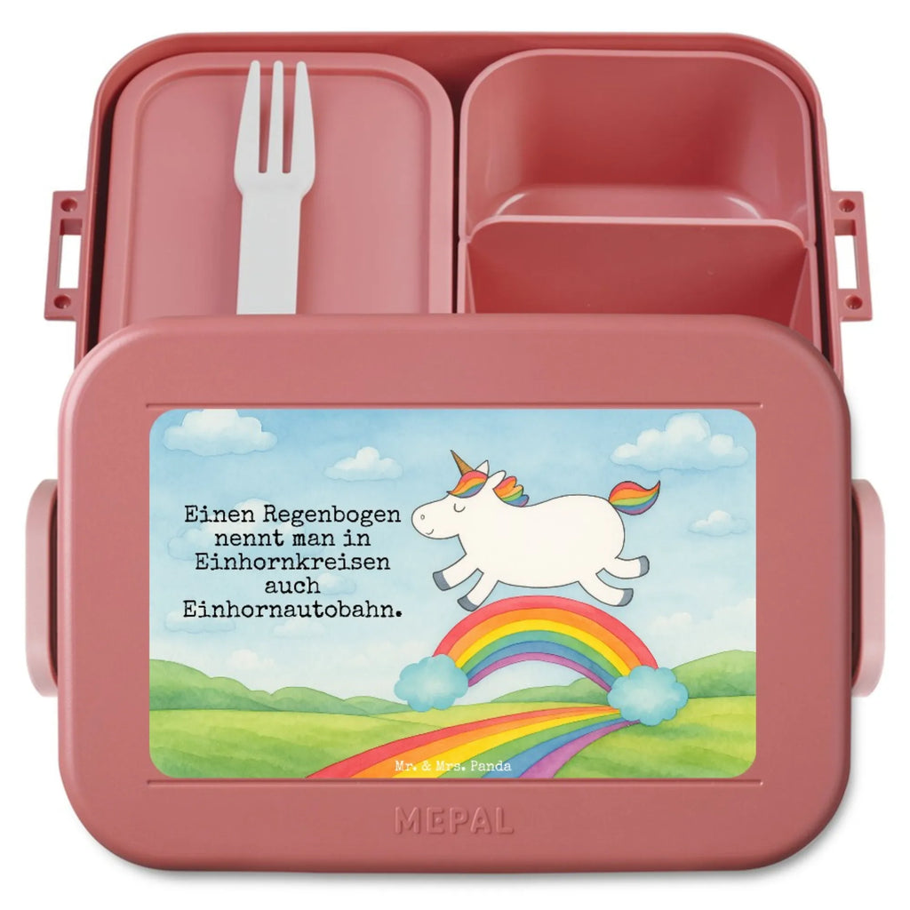 MEPAL Bentobox Einhorn Regenbogen Design Bentobox, Brotdose, Lunchbox, Einhorn, Einhörner, Einhorn Deko, Unicorn, Regenbogen, Erwachsenwerden, Einhornpower, Einhornautobahn, Glitzer