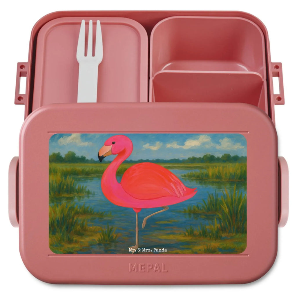 MEPAL Bentobox Flamingo Classic Design Brotdose, Lunchbox, Bentobox, Flamingo, Geschwister, Außenseiter, Freundinnen, Stolz, Einzigartig, ich, Freundin, für mich, Tochter, Spruch, Sohn, Selbstliebe