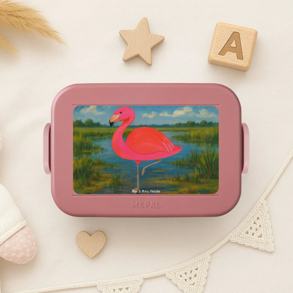 MEPAL Bentobox Flamingo Classic Design Brotdose, Lunchbox, Bentobox, Flamingo, Geschwister, Außenseiter, Freundinnen, Stolz, Einzigartig, ich, Freundin, für mich, Tochter, Spruch, Sohn, Selbstliebe