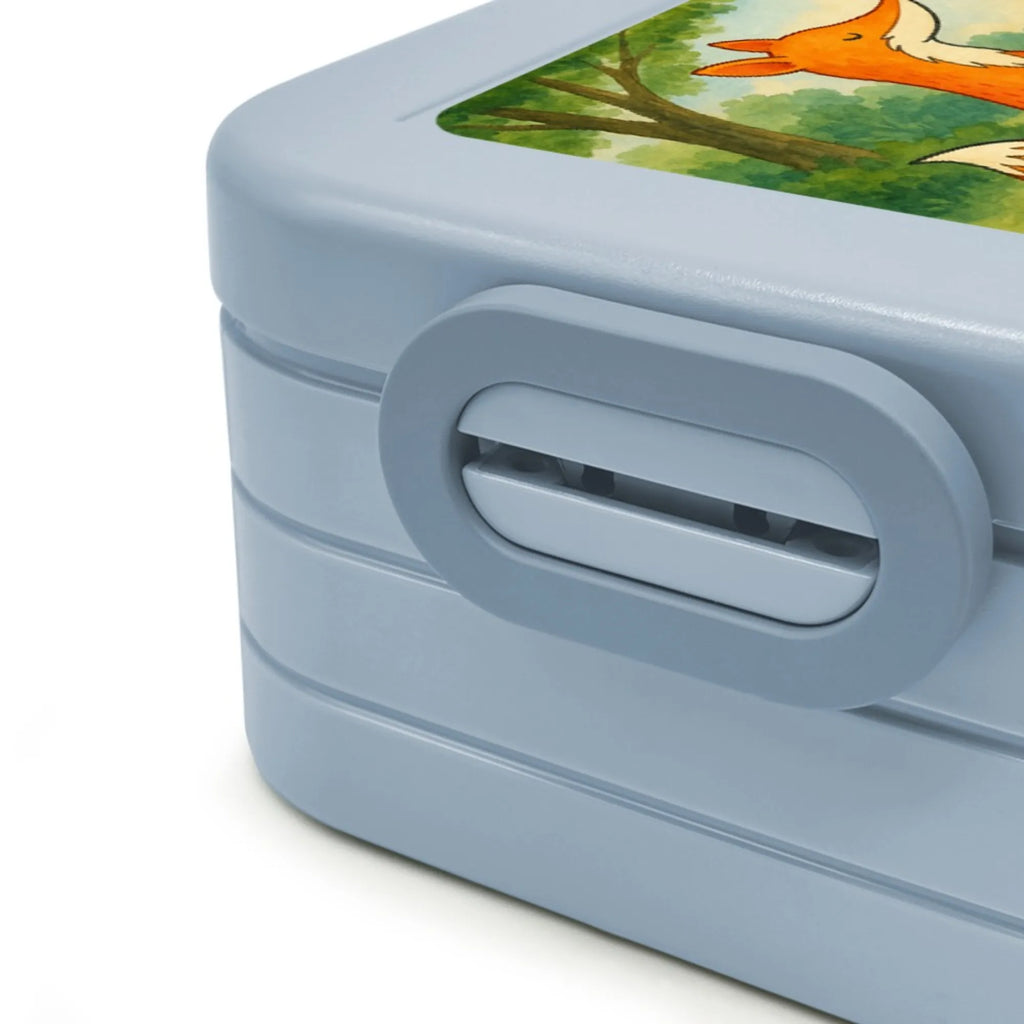 MEPAL Bentobox Füchse Liebe Design Brotdose, Bentobox, Lunchbox, Fuchs, Freundin, Liebesbeweis, Paar, Liebespaar, Fox, Ehemann, Füchse, Verlobte, Partner, Freund, Ehefrau, Liebe, Ehe