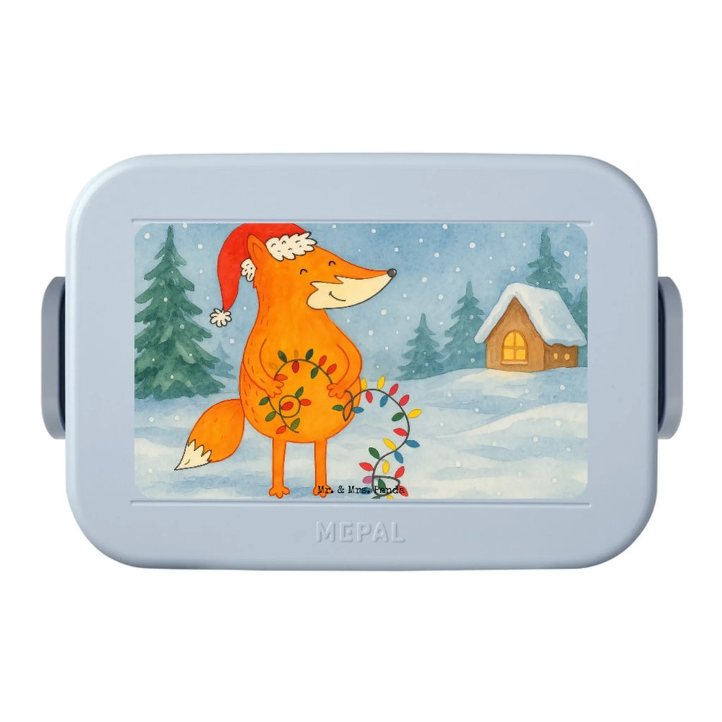 MEPAL Bentobox Fuchs Weihnachten Design Bentobox, Brotdose, Lunchbox, Winter, Weihnachten, Weihnachtsdeko, Nikolaus, Advent, Heiligabend, Wintermotiv, Weihnachtsmann, Fuchs, Weihnachtszeit, Geschenk Weihnachten, Füchse, Spruch schön