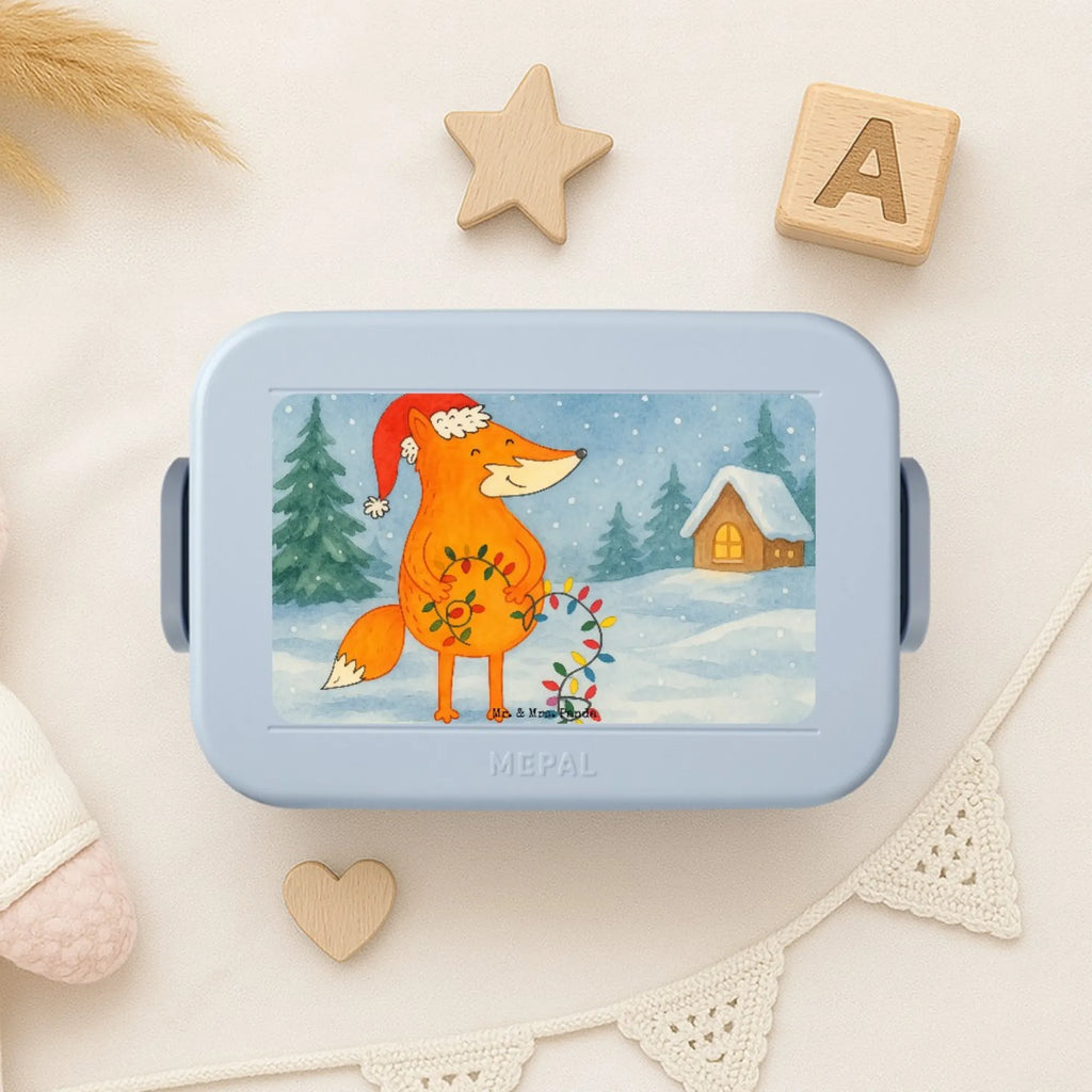 MEPAL Bentobox Fuchs Weihnachten Design Bentobox, Brotdose, Lunchbox, Winter, Weihnachten, Weihnachtsdeko, Nikolaus, Advent, Heiligabend, Wintermotiv, Weihnachtsmann, Fuchs, Weihnachtszeit, Geschenk Weihnachten, Füchse, Spruch schön